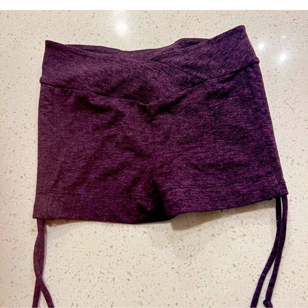 Celestial Bodiez High Waist Purple Shorts